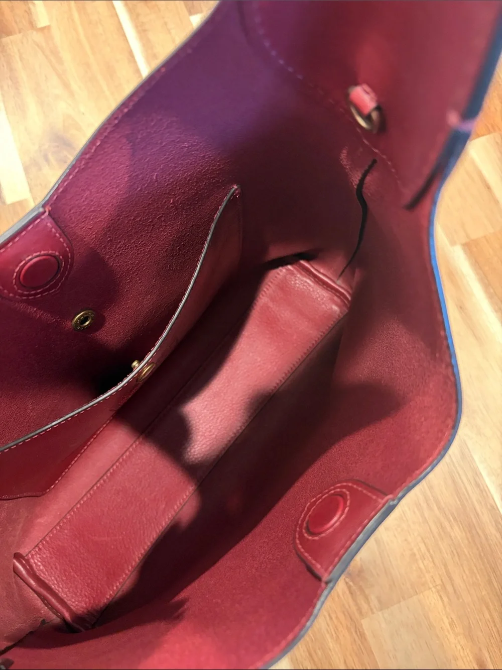 Coach Brooklyn 28 dark ruby